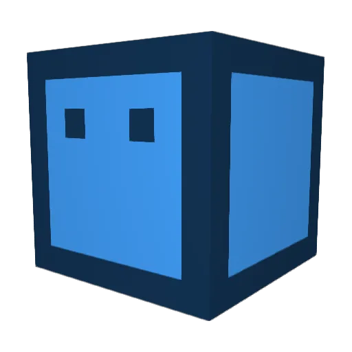 CryoCoreYT Minecraft avatar head, 3D render