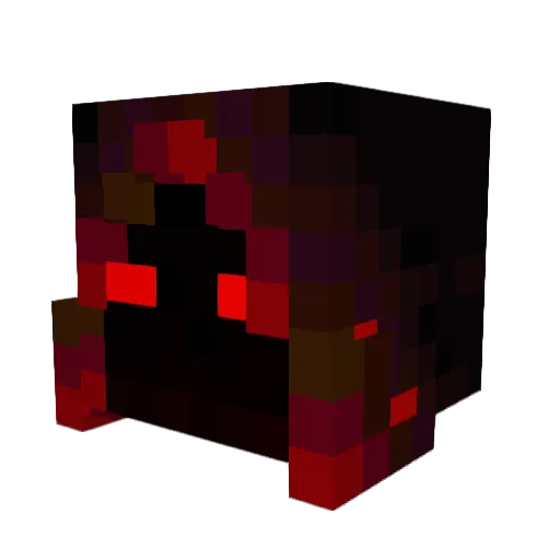 CryoDigital Minecraft avatar head, 3D render