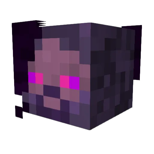 CryoKookieXD Minecraft avatar head, 3D render