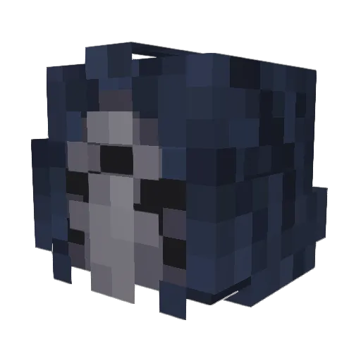 CryoShanks Minecraft avatar head, 3D render