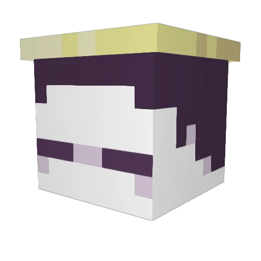 Cryojester_ Minecraft avatar head, 3D render