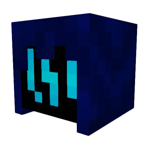 CryooP Minecraft avatar head, 3D render