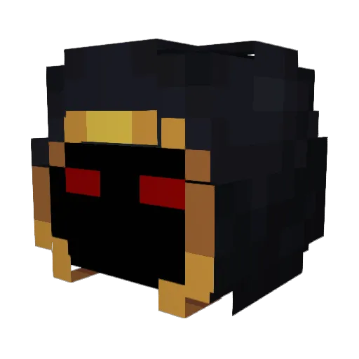CrypticLich1 Minecraft avatar head, 3D render