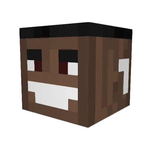 CrypticStench Minecraft avatar head, 3D render