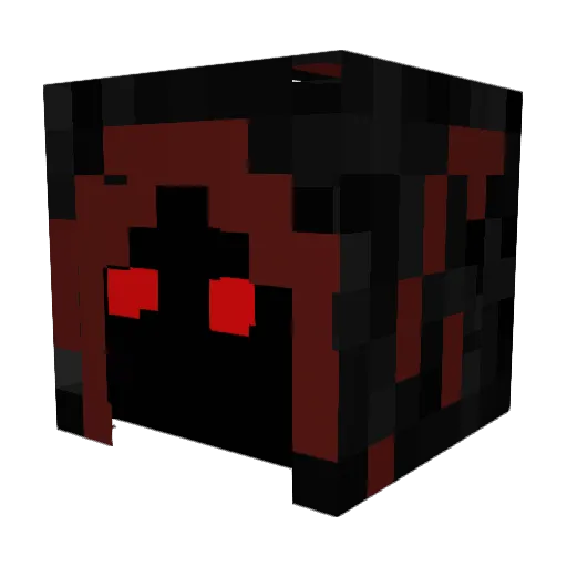 Cryptic_Bandit Minecraft avatar head, 3D render