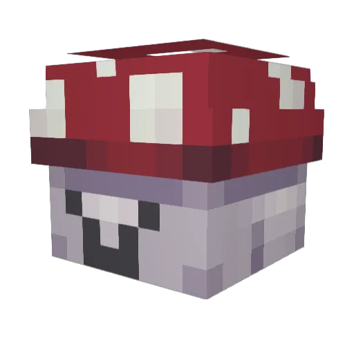 Crypticice12 Minecraft avatar head, 3D render