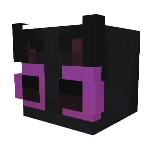 Cryptix23 Minecraft avatar head, 3D render