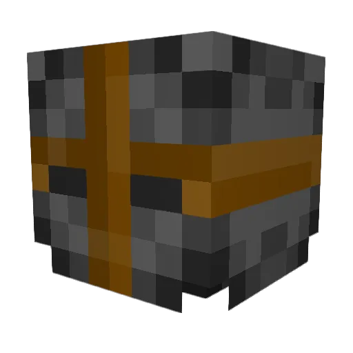 Crypto604 Minecraft avatar head, 3D render