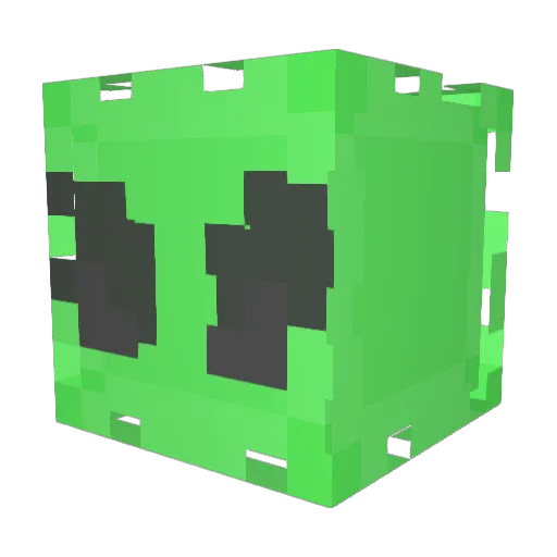 Crypto731 Minecraft avatar head, 3D render