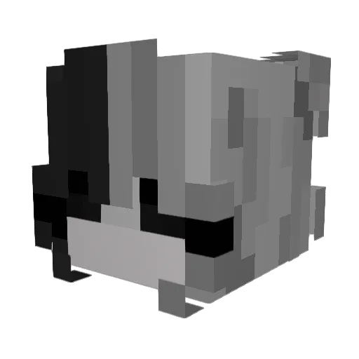 Crys61509 Minecraft avatar head, 3D render