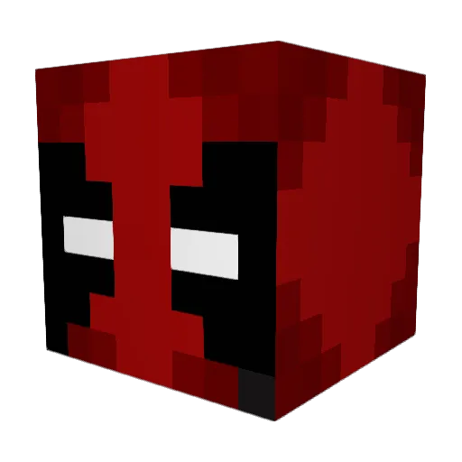 CrysAlt4 Minecraft avatar head, 3D render