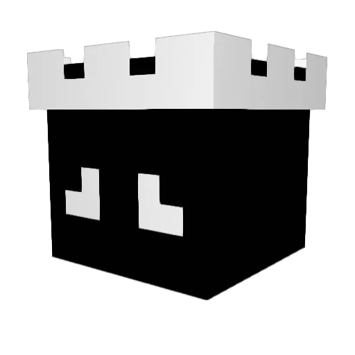Cryst4ls Minecraft avatar head, 3D render