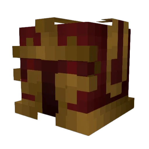 Crystal12k Minecraft avatar head, 3D render