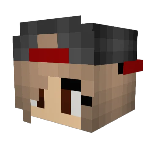 Crystal_Claire79 Minecraft avatar head, 3D render