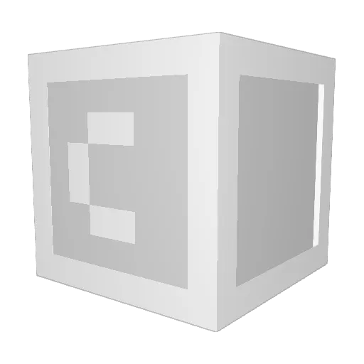 CrystalledGD Minecraft avatar head, 3D render