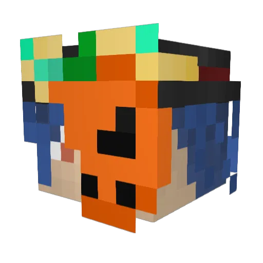 Minecraft-Avatar von Cryt0ne: Kopf als 3D-Render