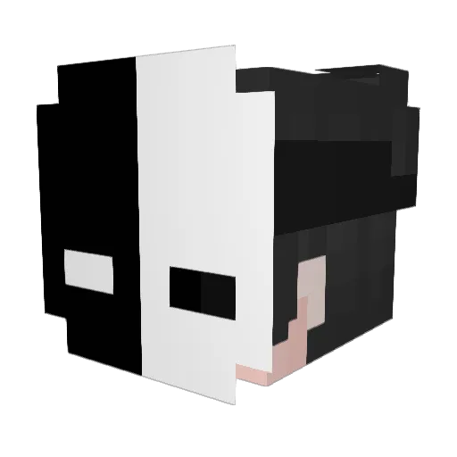 CsabaEatsPants Minecraft avatar head, 3D render