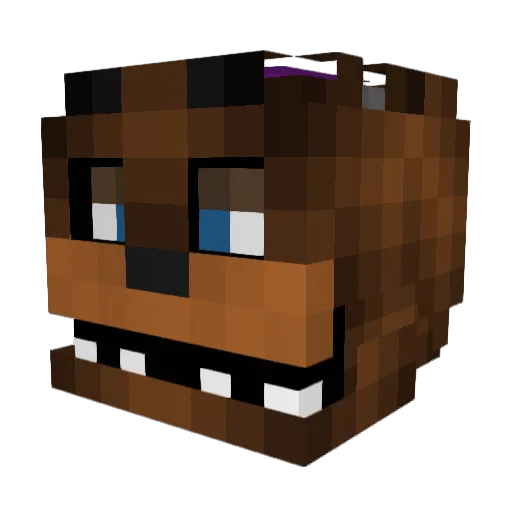 CselesCsocsok Minecraft avatar head, 3D render