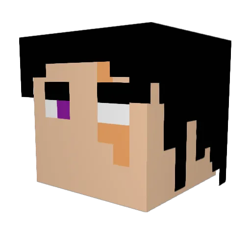 Csocso3331 Minecraft avatar head, 3D render