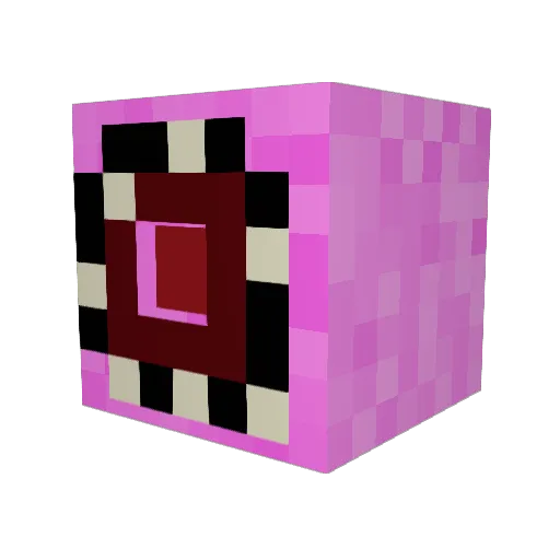 Cstar27 Minecraft avatar head, 3D render