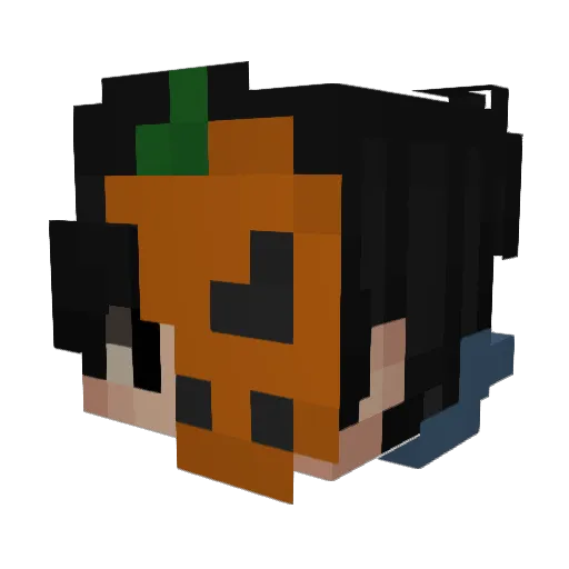 Csul_ Minecraft avatar head, 3D render