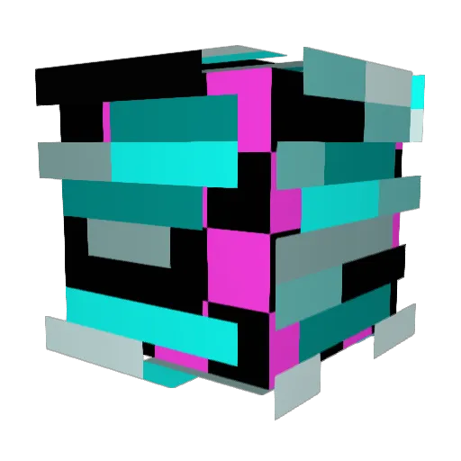 Ct4p Minecraft avatar head, 3D render
