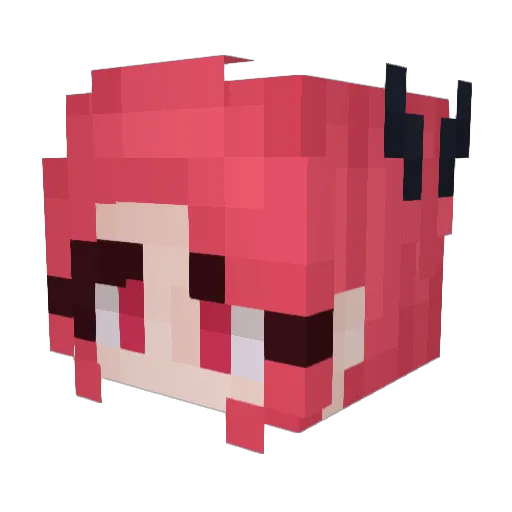 Cthugha_1038 Minecraft avatar head, 3D render