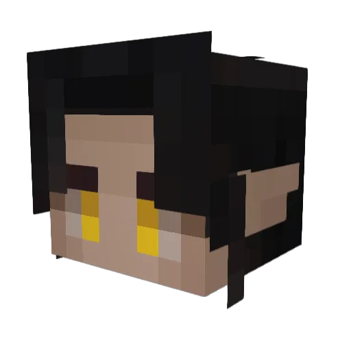 Cthulhu0090 Minecraft avatar head, 3D render
