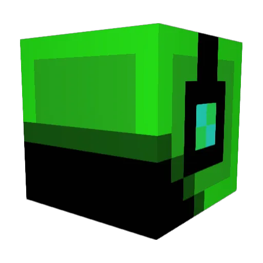 CthulhuAllspark Minecraft avatar head, 3D render
