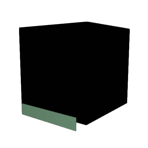 CtrlBass666 Minecraft avatar head, 3D render