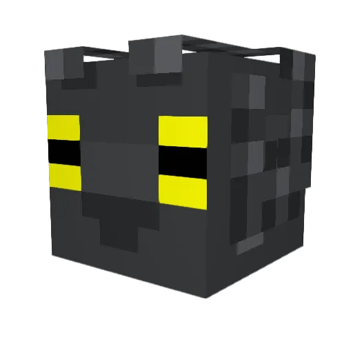 Minecraft-Avatar von Ctyz: Kopf als 3D-Render