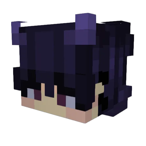 Cubanito0412 Minecraft avatar head, 3D render