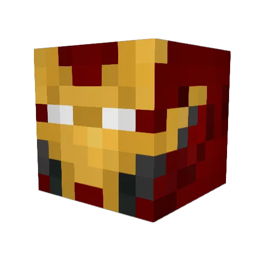 Cubcubitacae Minecraft avatar head, 3D render
