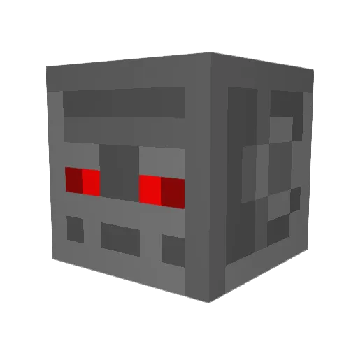 Cube1500 Minecraft avatar head, 3D render