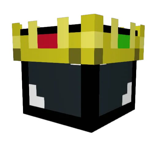 CubeC1 Minecraft avatar head, 3D render