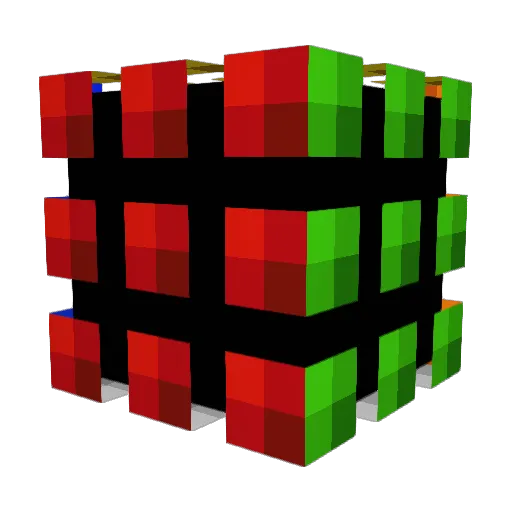 Cubercraft Minecraft avatar head, 3D render