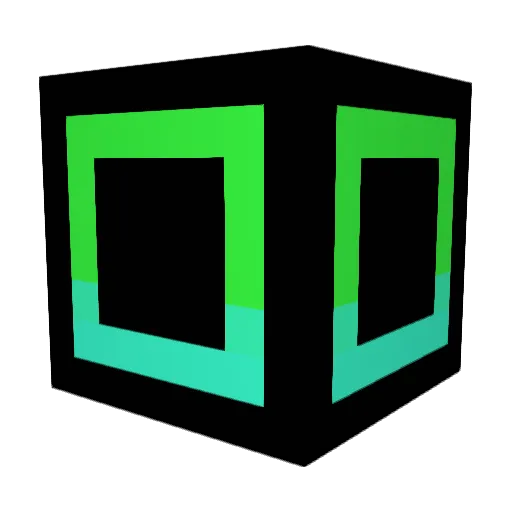 Cubic1163 Minecraft avatar head, 3D render