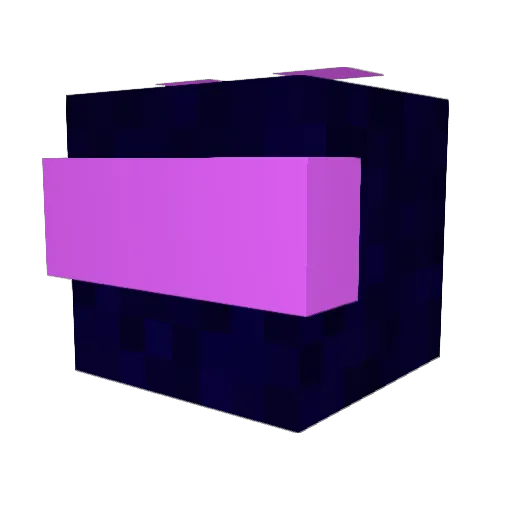 Cubic_Cyborg Minecraft avatar head, 3D render