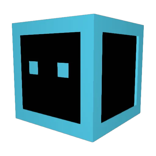 Cubicpizza Minecraft avatar head, 3D render