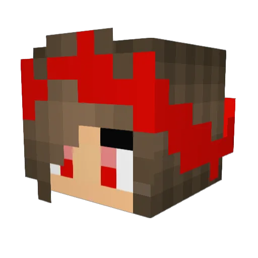 CucumberWho Minecraft avatar head, 3D render