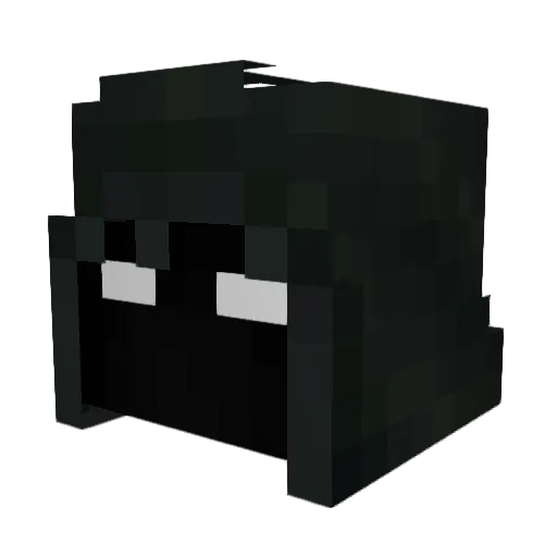Cucurucho467 Minecraft avatar head, 3D render