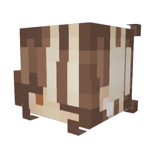 CuddleBugTheDino Minecraft avatar head, 3D render