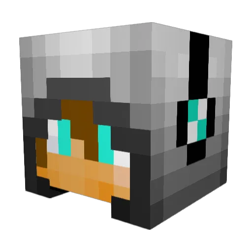 Cudi_dyl Minecraft avatar head, 3D render