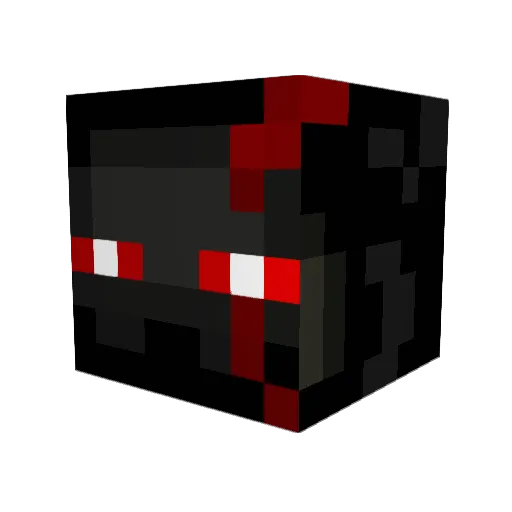 CueOwO Minecraft avatar head, 3D render