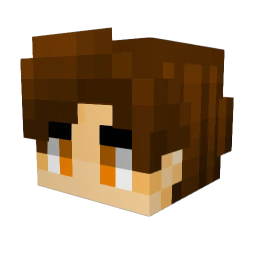 Minecraft-Avatar von Cuelamon: Kopf als 3D-Render