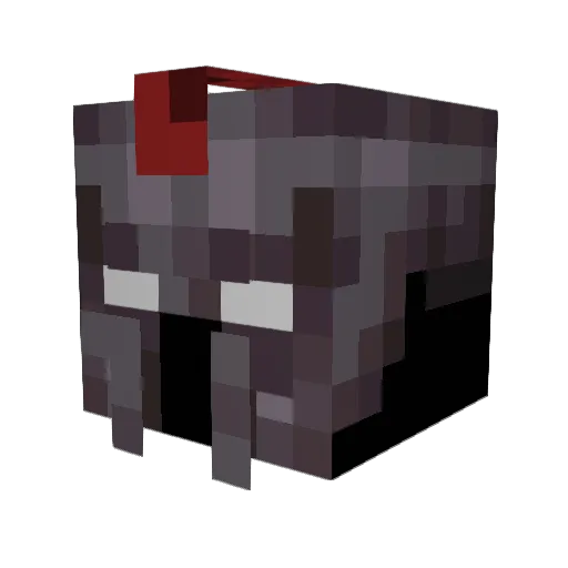 Cuervo307 Minecraft avatar head, 3D render