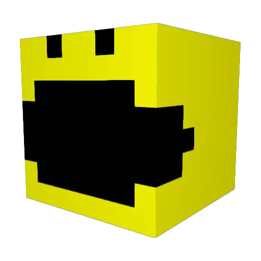Cuesh4rk Minecraft avatar head, 3D render