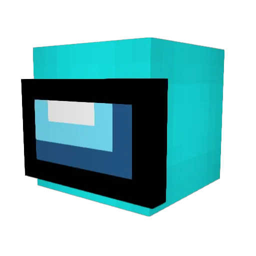 CuiWasFooled Minecraft avatar head, 3D render