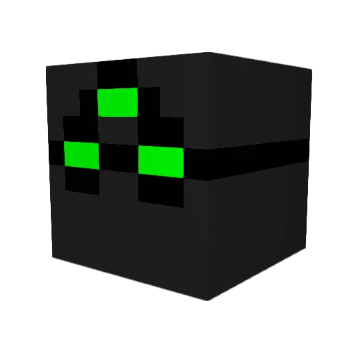 Culey95 Minecraft avatar head, 3D render