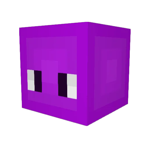 Culito Minecraft avatar head, 3D render